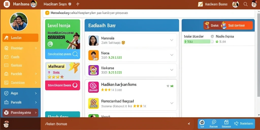 Pilihan jenis taruhan yang beragam.