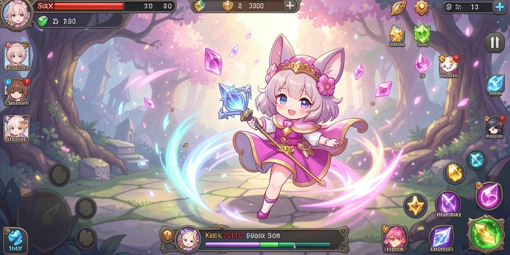 Screenshot menampilkan bonus dan reward menarik untuk pemain.