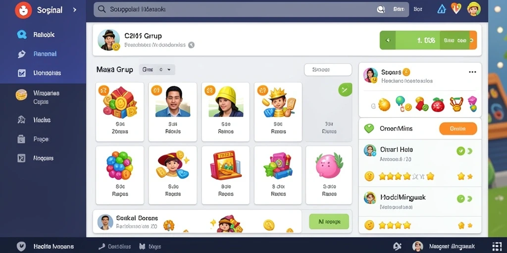 Grafis yang memukau dalam setiap tema permainan slot.