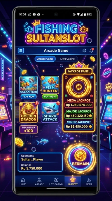 sultanslot — layar beranda